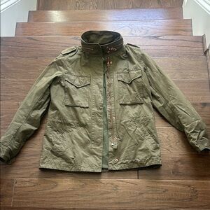 H&M Green Military Inspired Jacket